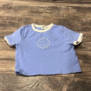 Don’t worry be happy fitted baby tee